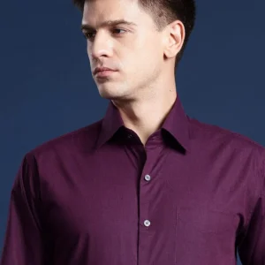 purple shirt